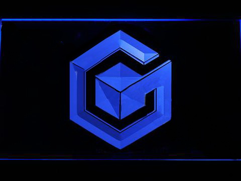 Nintendo Gamecube 2 LED Neon Sign